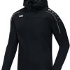 JAKO Youth Hooded Jacket Classicoblack Ropa de deporte