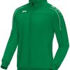 Ropa de deporte JAKO Youth Polyester Jacket Classicosport green