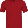 Camisetas mujer JAKO Premium Basics Polo Shirt red F01