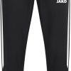 JAKO Men's Woven Trousers Power (6523)black/white Ropa de deporte