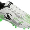 JAKO J-SFG Stepover Football Shoe white neon green Calzado deportivo