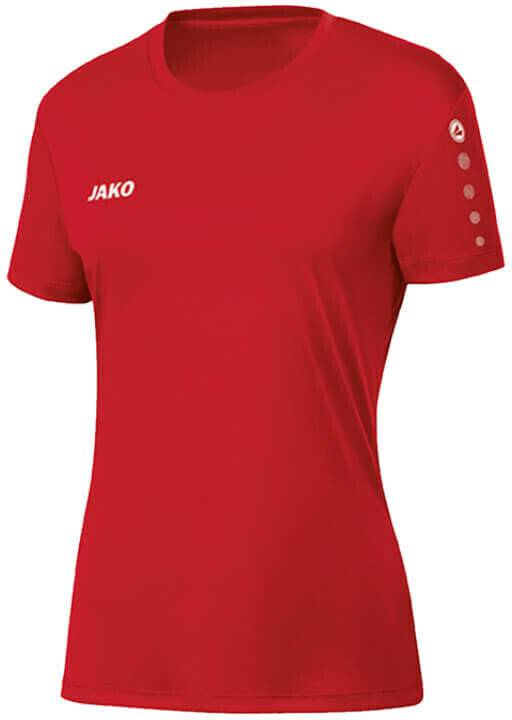 Ropa de deporte JAKO Team Shirt short sleeve Women (4233)(4233D-001) red