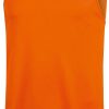 JAKO Kids Running Shirt Tanktop Run 2.0 6075neon orange Ropa de deporte