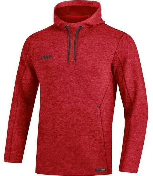 JAKO Hooded Sweatshirt Premium Basics red melange Jerséis hombre