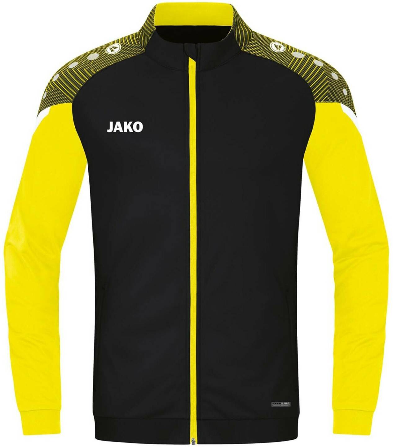 Ropa de deporte JAKO Performance Jacket (9322)black/soft yellow