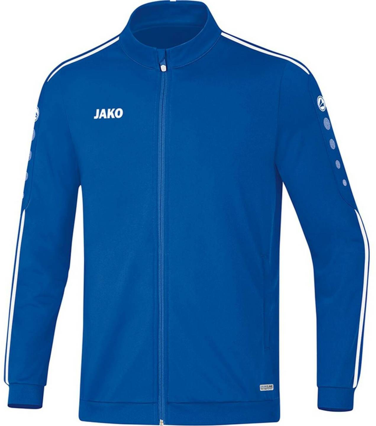 JAKO Youth Polyster Jacket Striker 2.0royal/white Ropa de deporte