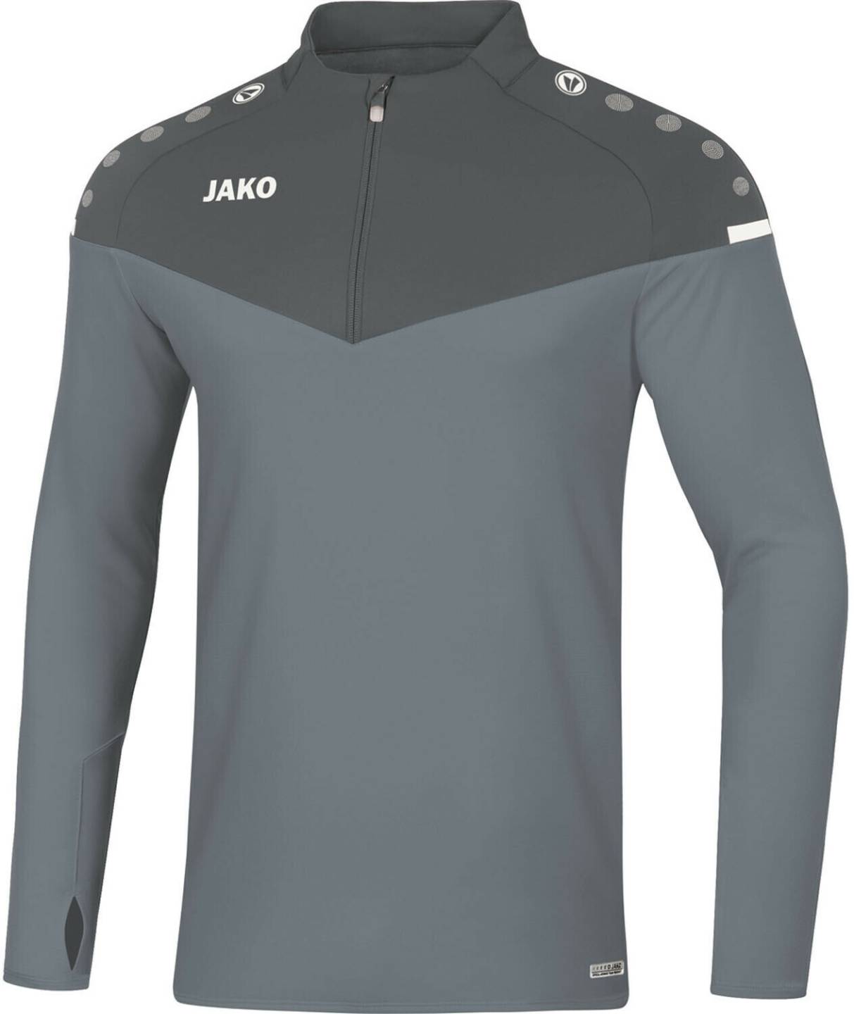 JAKO Kids Ziptop Champ 2.0 (8620)stone grey/anthra light Ropa de deporte