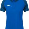 JAKO Performance polo women (573602) blue Ropa de deporte