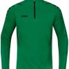 JAKO Ziptop Challenge Mens (8621)sport green/black Ropa de deporte