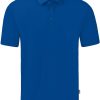 JAKO Organic Stretch Polo Shirt (463286) blue Ropa de deporte