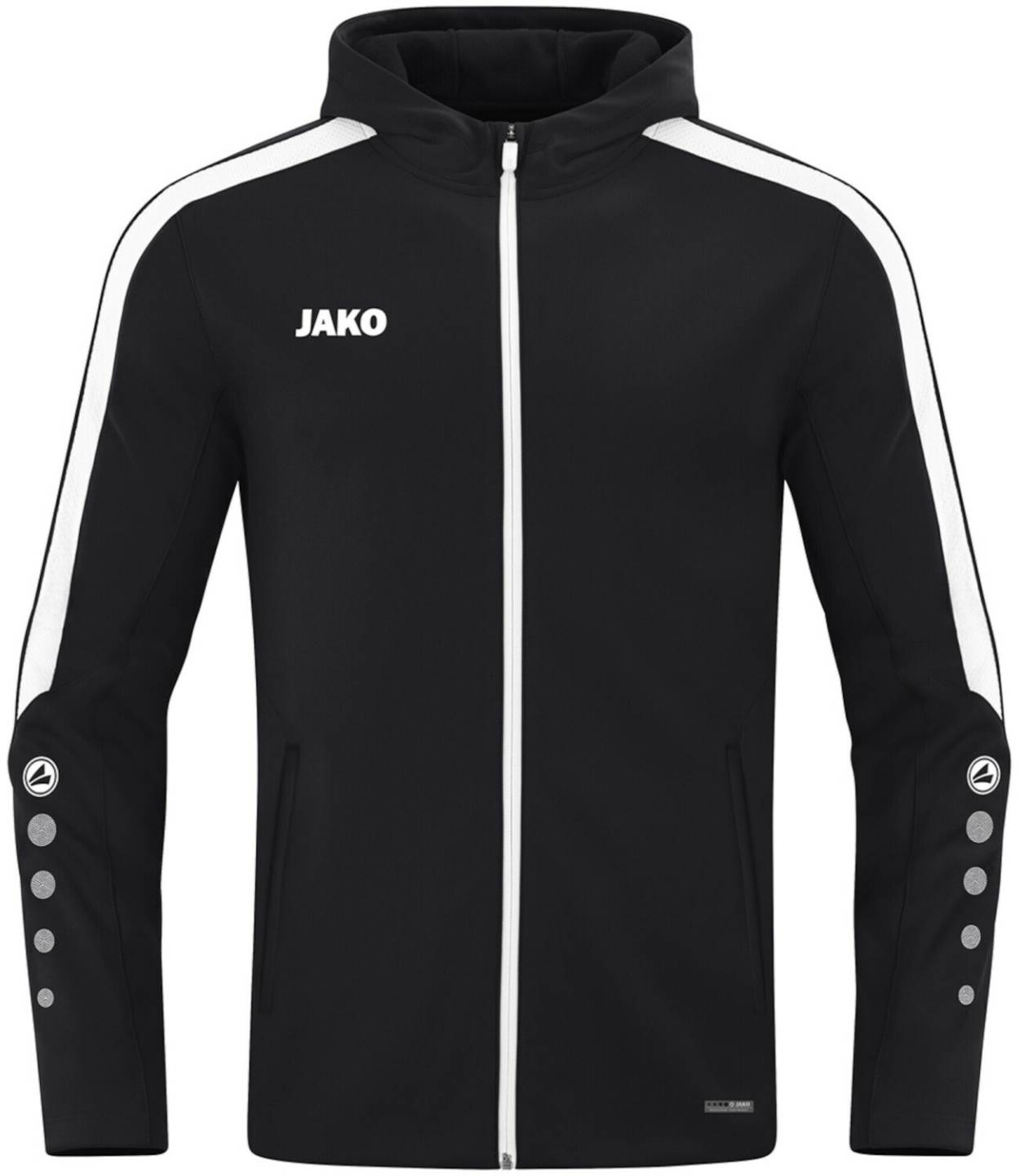 JAKO Kids Hooded Jacket Power (6823)black Ropa de deporte