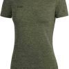 Camisetas mujer JAKO Jako Women T-Shirt Premium Basics 61296129-28 44 khaki meliert