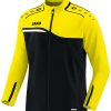 JAKO Presentation Jacket Competition 2.0black/soft yellow Ropa de deporte