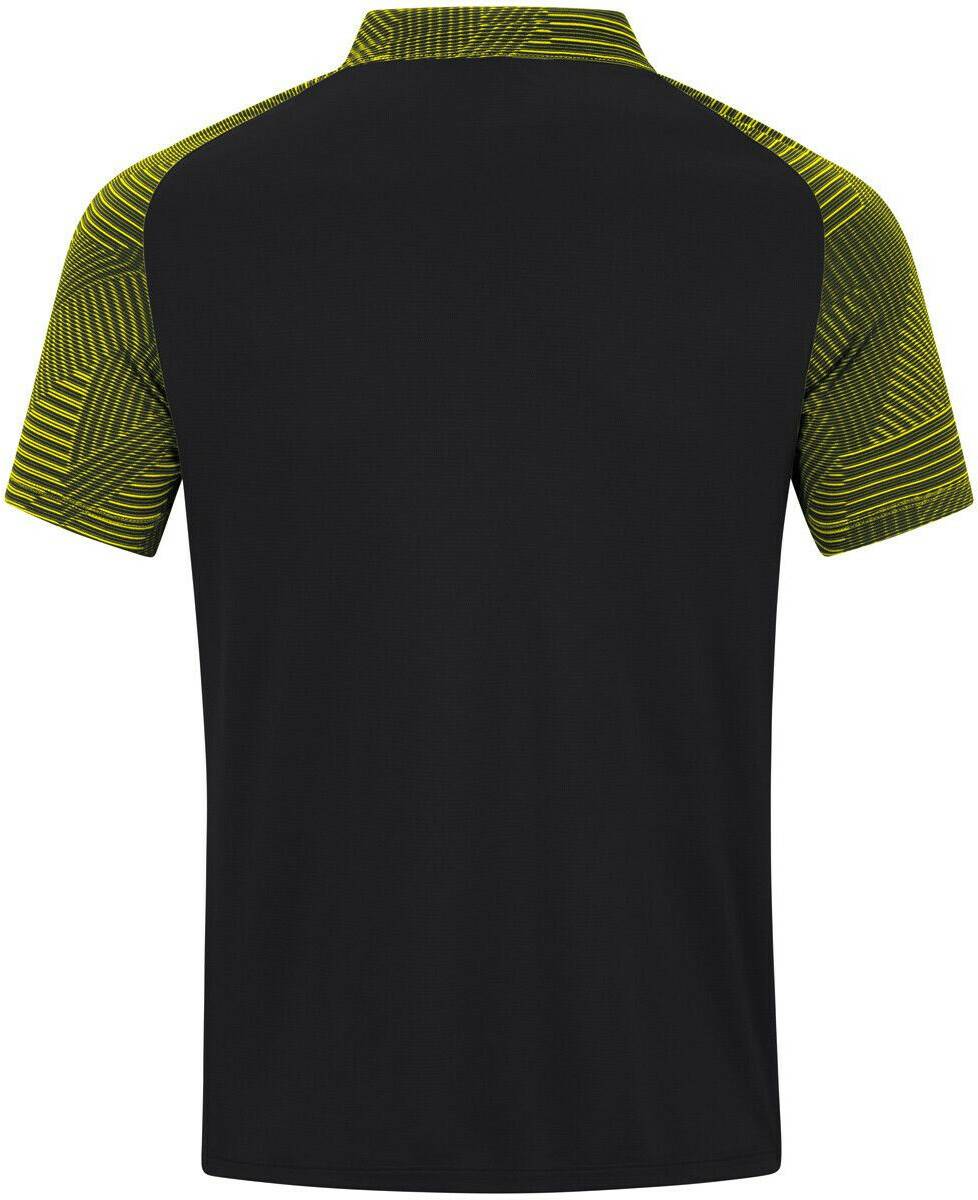 Ropa de deporte JAKO Polo Performance (6322-909)(6322K-808) Black/Soft Yellow