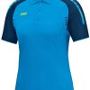 JAKO Women Polo Champ 6317jako blue Camisetas mujer