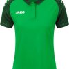 JAKO Performance polo shirt for women (573534) green Ropa de deporte