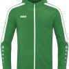 JAKO Kids Hooded Jacket Power (6823)sports green Ropa de deporte