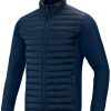 JAKO Mens Hybrid Jacket Corporate C7004C7004-900 seablue Ropa de deporte