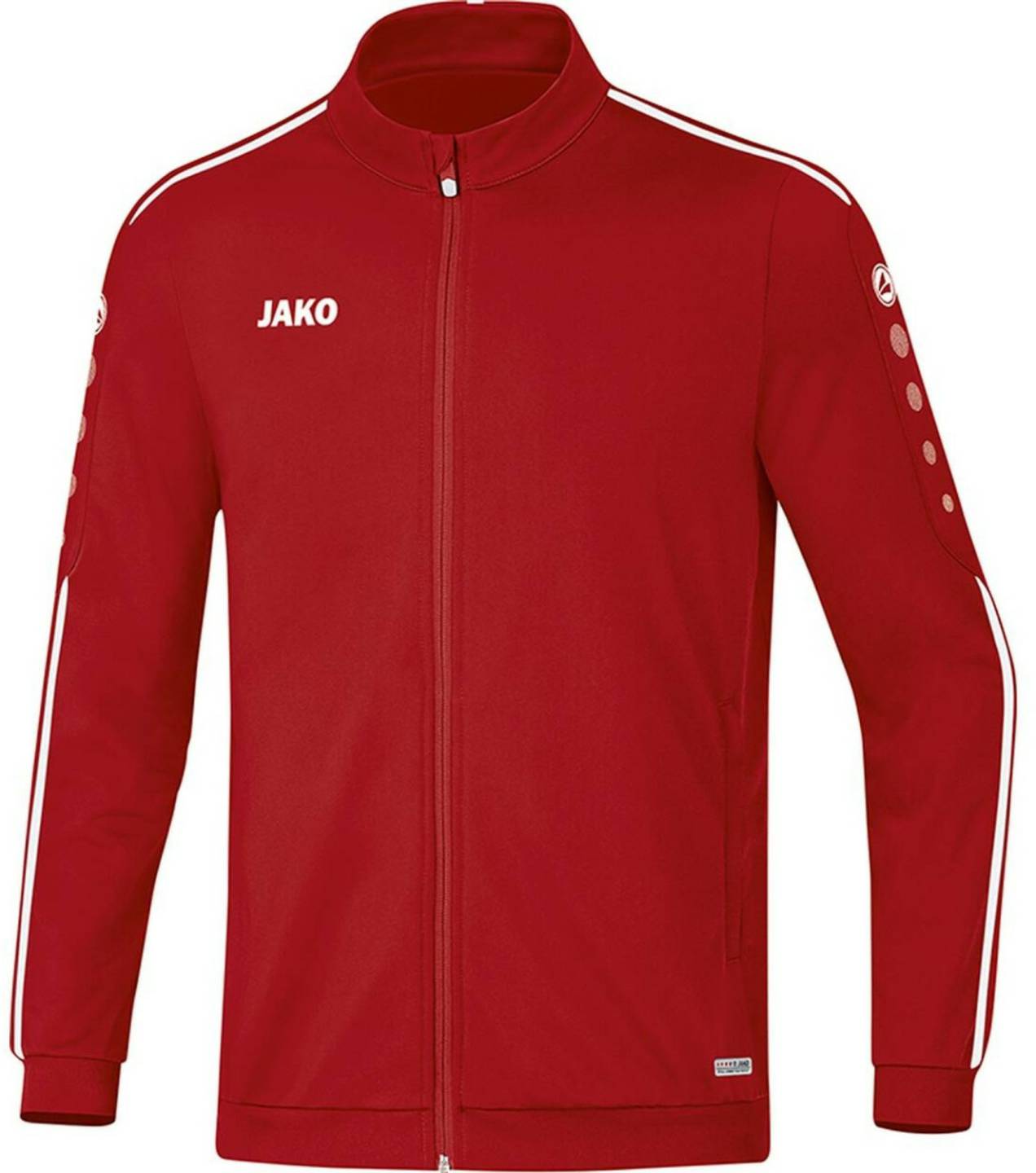 Ropa de deporte JAKO Polyster Jacket Striker 2.0chili red/white