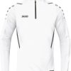 Ropa de deporte JAKO Ziptop Challenge Mens (8621)white/anthra light