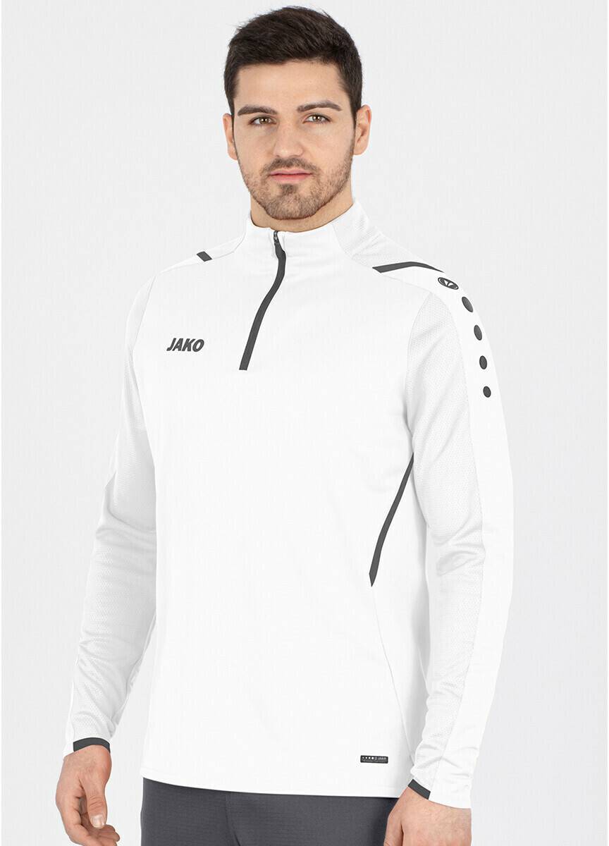 Ropa de deporte JAKO Ziptop Challenge Mens (8621)white/anthra light