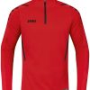 Ropa de deporte JAKO Ziptop Challenge Mens (8621)red/black