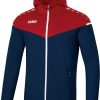 JAKO Champ 2.0 Kids Hooded Jacketmarine/chili red Ropa de deporte