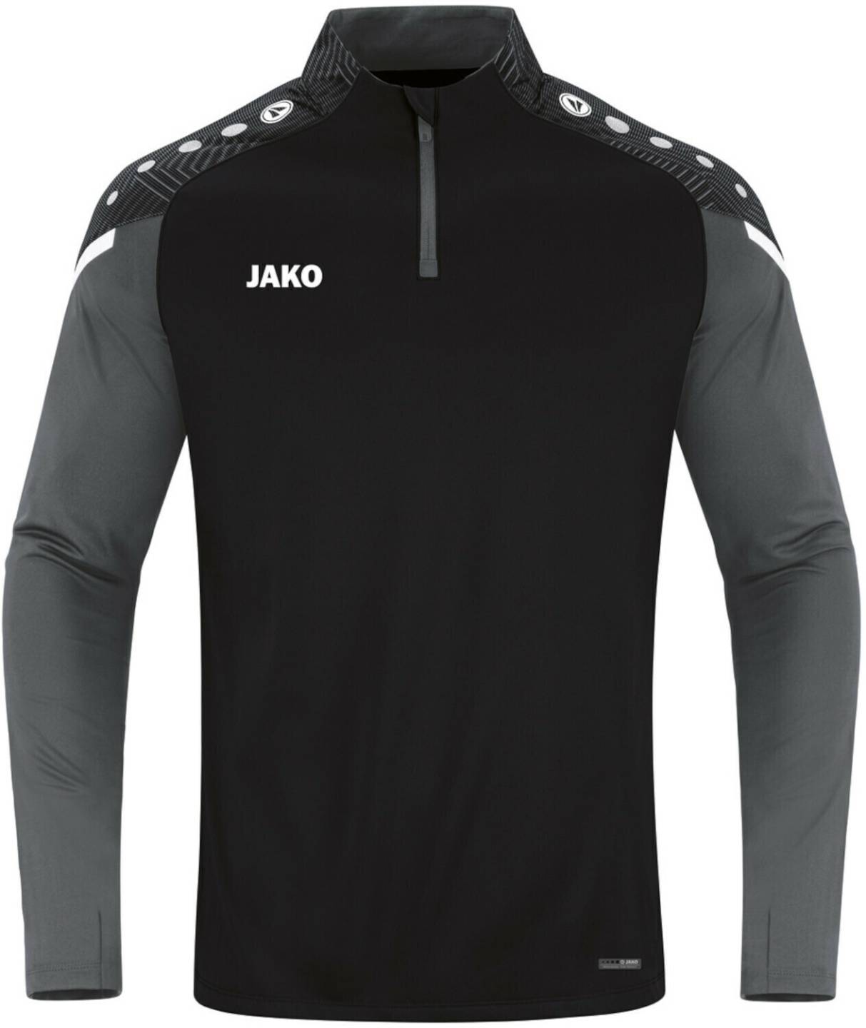 Ropa de deporte JAKO Zip-Top Performance Mens (8622)black/anthra light