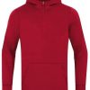 Jerséis hombre JAKO Hooded Sweatshirt Zip Hoodie Pro Casual chili red