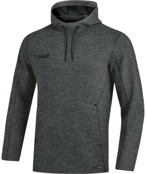 Jerséis hombre JAKO Hooded Sweatshirt Premium Basics charcoal melange