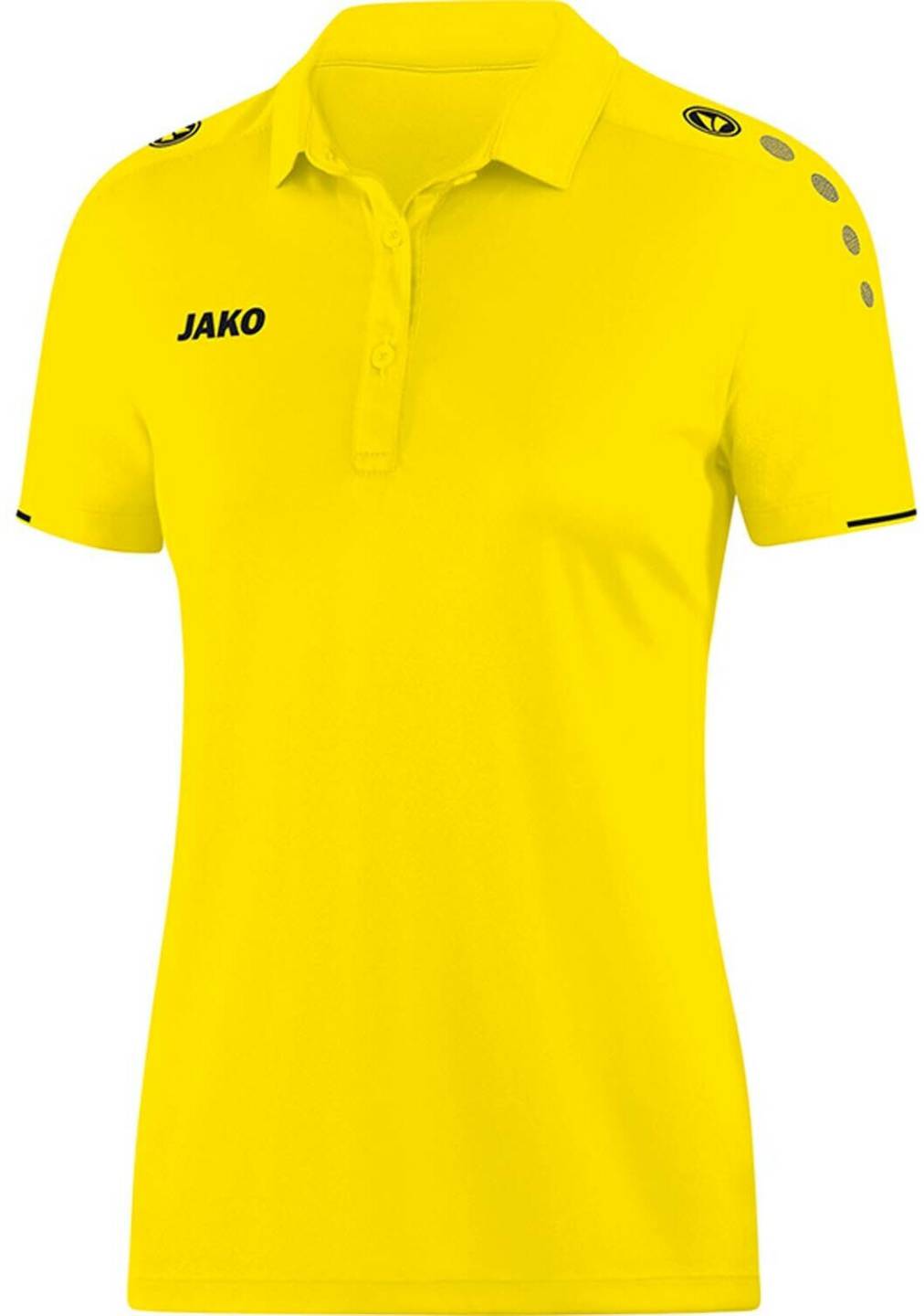 JAKO Women Polo Classico 6350yellow Camisetas mujer