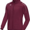 JAKO Youth Polyester Jacket Classicomaroon Ropa de deporte