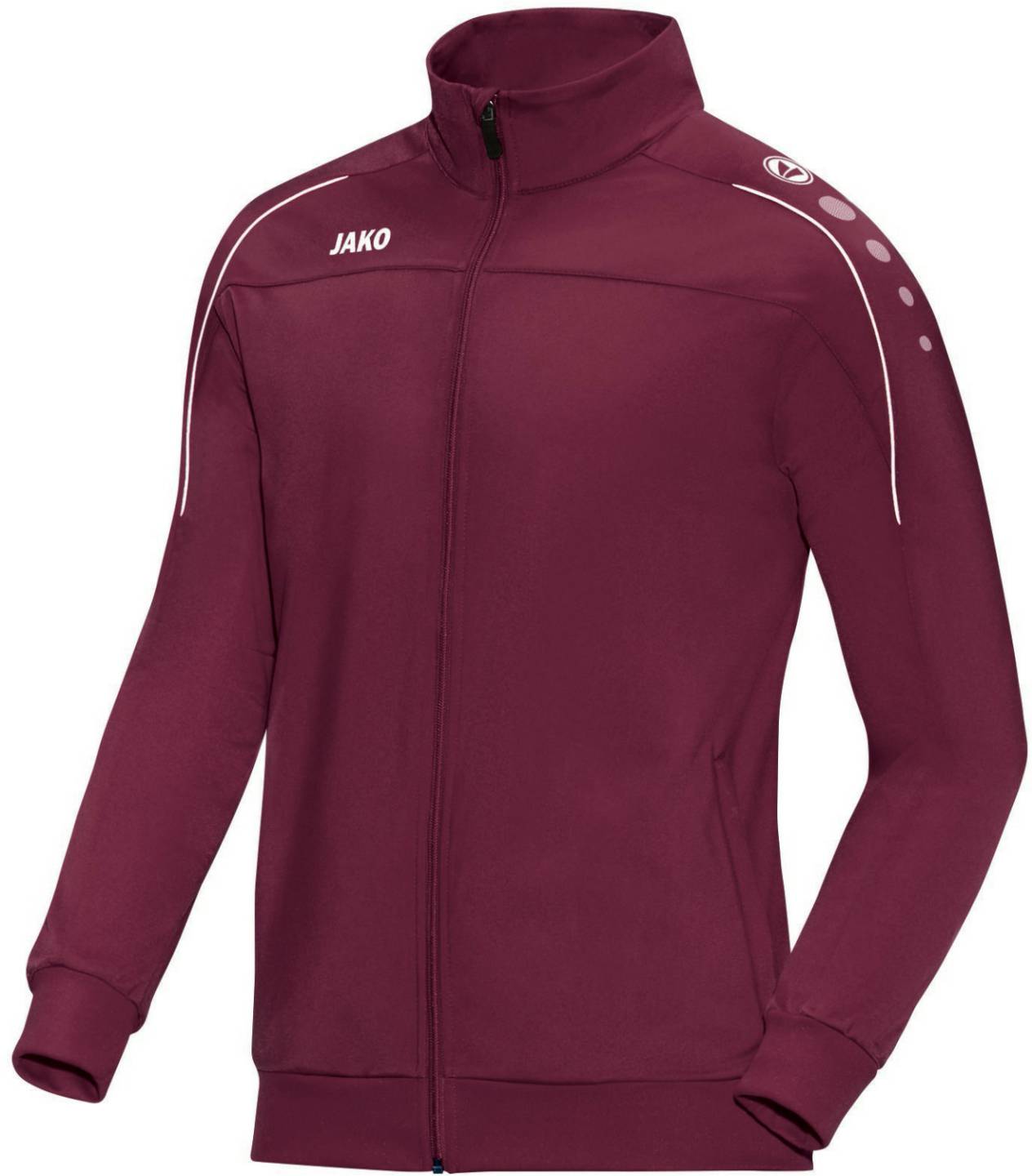 JAKO Youth Polyester Jacket Classicomaroon Ropa de deporte