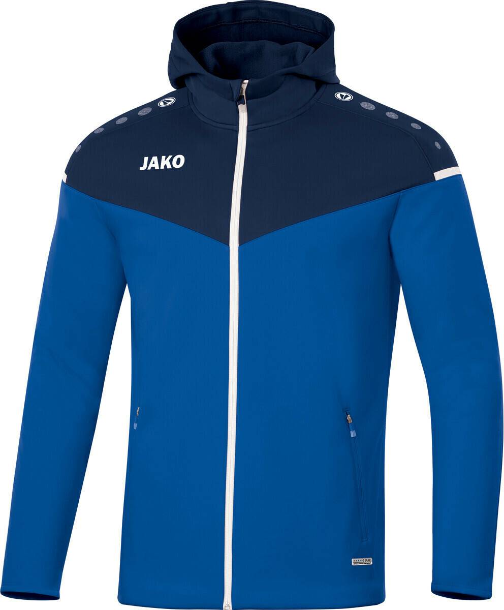 JAKO Champ 2.0 Kids Hooded Jacketroyal/marine Ropa de deporte