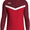 Ropa de deporte JAKO Iconic half-zip sweatshirt (116726) red