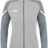 Ropa de deporte JAKO Womens Hooded Jacket Performance 68226822-845 soft grey/stone grey