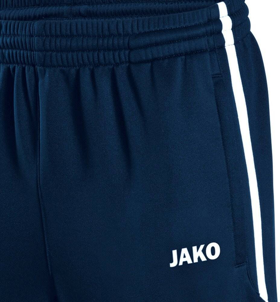 JAKO Youth Tracksuit Bottoms ActiveActive pantalón de chándal niño marino/blanco Ropa de deporte