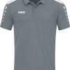 Camisetas mujer JAKO Power Polo Shirt gray