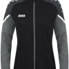 Ropa de deporte JAKO Womens Hooded Jacket Performance 68226822-804 black/anthra light