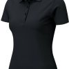 JAKO Women Polo Classic 6335black Camisetas mujer