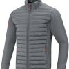 Ropa de deporte JAKO Womens Hybrid Jacket Premium 70047004-40 stone grey