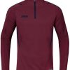 JAKO Ziptop Challenge Mens (8621)maroon/seablue Ropa de deporte