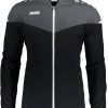 JAKO Womens Woven Jacket Champ 2.0black/anthracite Ropa de deporte