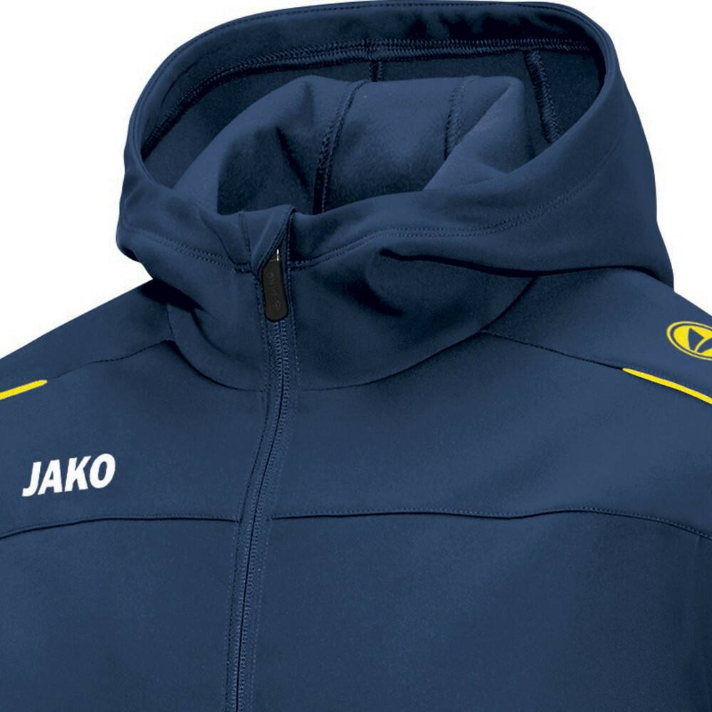 Ropa de deporte JAKO Youth Hooded Jacket Classiconightblue/citro