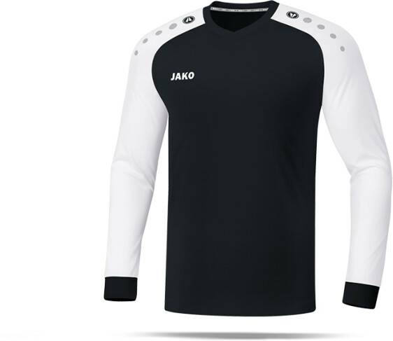 JAKO Champ 2.0 Shirt long sleeve Youth (4320K)(4320K-008) black Ropa de deporte