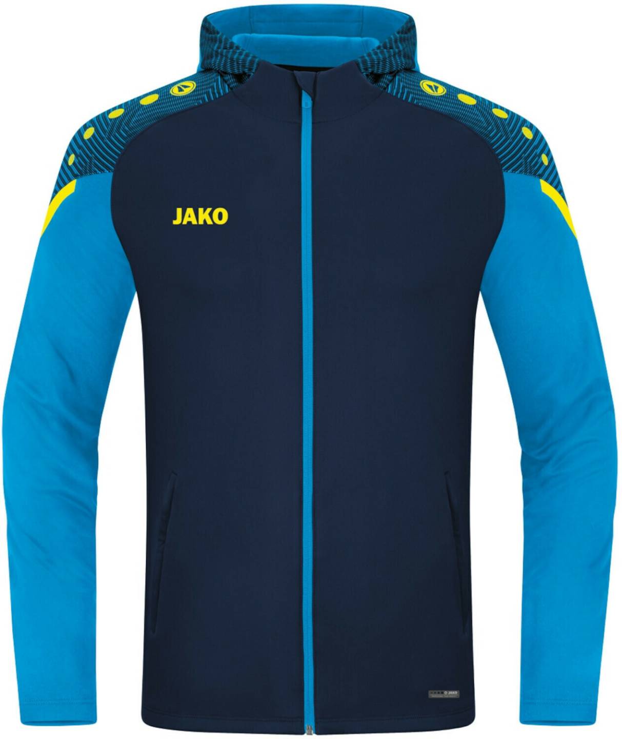 Ropa de deporte JAKO Mens Hooded Jacket Performance 68226822-908 seablue/blue