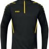 JAKO Ziptop Challenge Mens (8621)black/citro Ropa de deporte