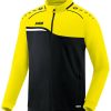 JAKO Polyester Jacket Competition 2.0black/soft yellow Ropa de deporte