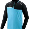 Ropa de deporte JAKO Youth Polyester Jacket Competition 2.0aqua/black