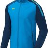 JAKO Polyester Jacket Champblue/marine/neon yellow Ropa de deporte